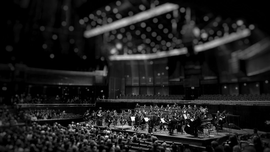 Koncert muzyki klasycznej na scenie
