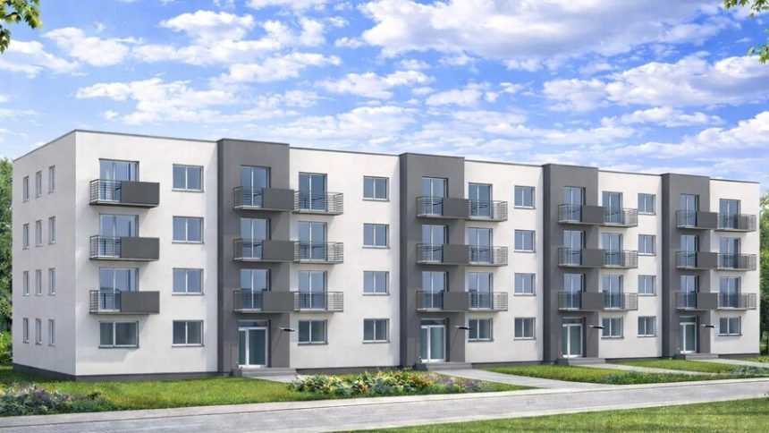 Wizualizacja nowych mieszkań przy ul. Wojska Polskiego w Inowrocławiu